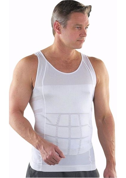 Erkek Beden Inceltici Slim Fit Korse Atlet 2 Adet - 6012 fiyatları