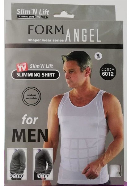 Erkek Beden Inceltici Slim Fit Korse Atlet 2 Adet - 6012 modelleri