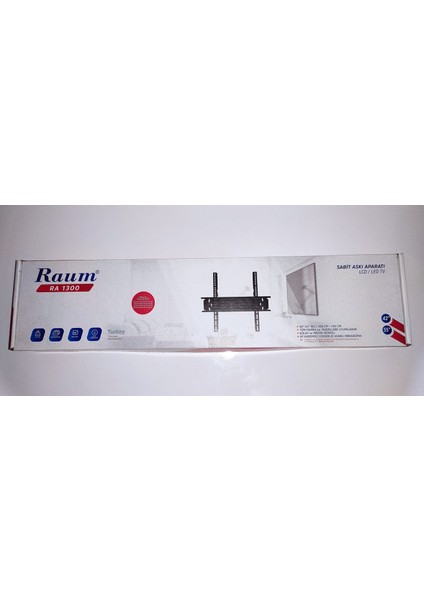 Raum 42-55 Inç'' (102-140 Ekran)'' Sabit Askı Aparatı fiyatları