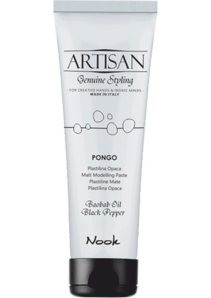 Artisan Pongo Güçlü Mat Şekillendirici Macun 100 ml