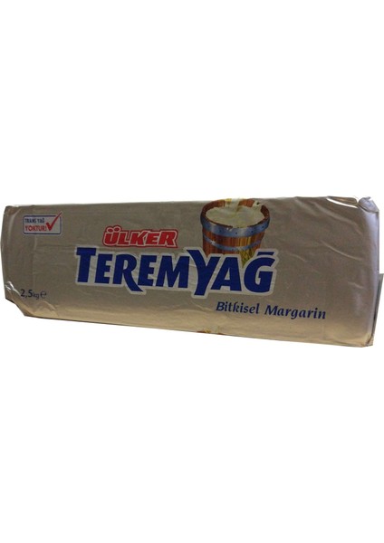 Teremyağ Bitkisel Margarin Blok 2500 gr