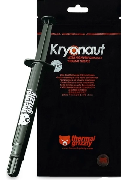 Thermal Grizzly Kryonaut 11.1gr 12.5W  - Yüksek Performanslı Termal Macun