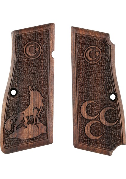 Browning 14'lü Halkalı Bozkur ve Üç Hilal Kabze