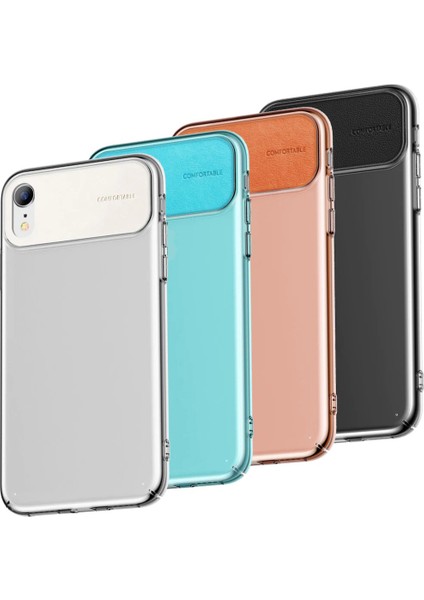 Comfortable Series Apple iPhone Xr Kılıf WIAPIPH61-SS Siyah