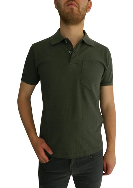 Erkek Polo Yaka Cepli Tshirt 2065