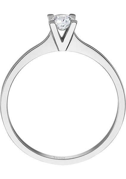 G Renk 0,25 Karat Pırlanta Tektaş Yüzük 0417R0160 modelleri