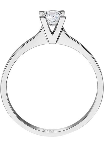 E Renk 0,37 Karat Pırlanta Tektaş Yüzük 0417R0161 modelleri