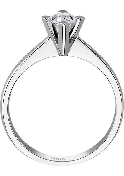 F Renk 0,28 Karat Pırlanta Tektaş Yüzük 0417R0168 modelleri