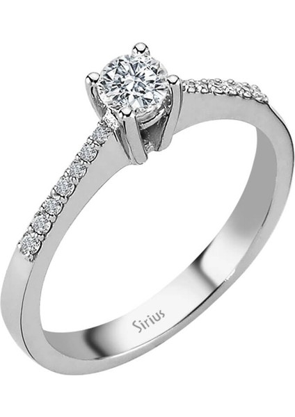 F Renk Toplam 0,45 Karat Pırlanta Tektaş Yüzük 0417R0188 fiyatları