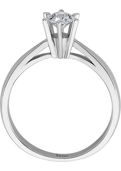 F Renk 0,33 Karat Pırlanta Tektaş Yüzük 0417R0211 modelleri