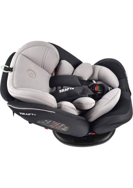 Safe Spin Oto Koltuğu 0-36 kg Light Grİ