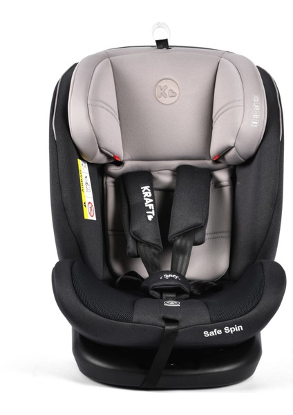 Safe Spin Oto Koltuğu 0-36 kg Light Grİ