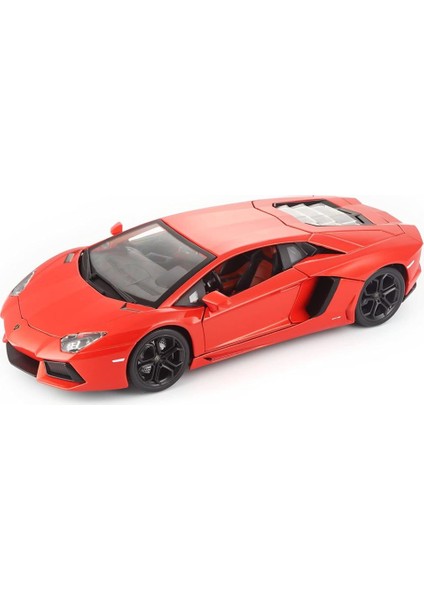1:18 Lamborghini Aventador LP700-4 Turuncu Model Araba