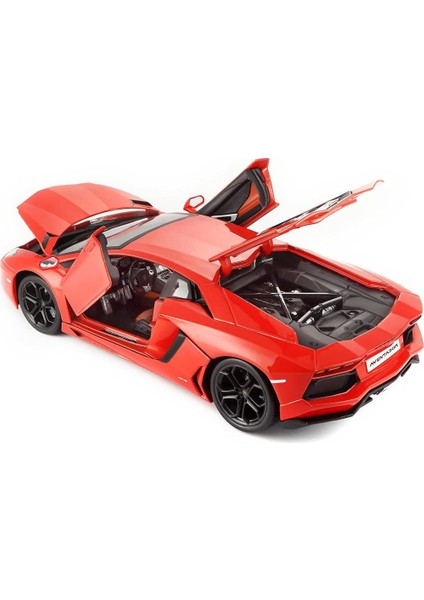 1:18 Lamborghini Aventador LP700-4 Turuncu Model Araba modelleri