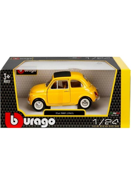 1:24 Bburago Fiat 500F 1965 Araba modelleri