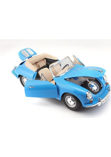 1:18 Porsche 356B Cabriolet 1961 Model Araba