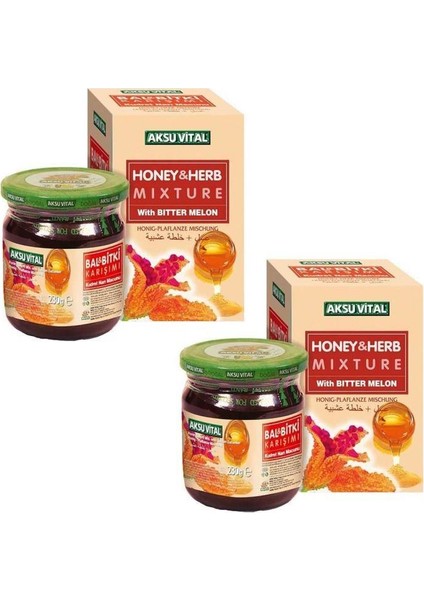 Bal Bitki Karışımı Kudret Narı Macunu 2 x 230 gr