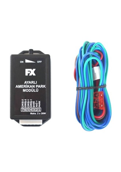 Ayarlı Amerikan Park Modülü