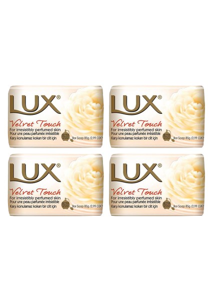 Düvenci Toptan Lux Velvet Touch 85 gr Sabun x 4