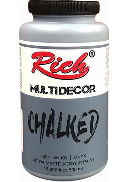 4604 Multi Decor Chalked Oniks Akrilik Boya 500 cc