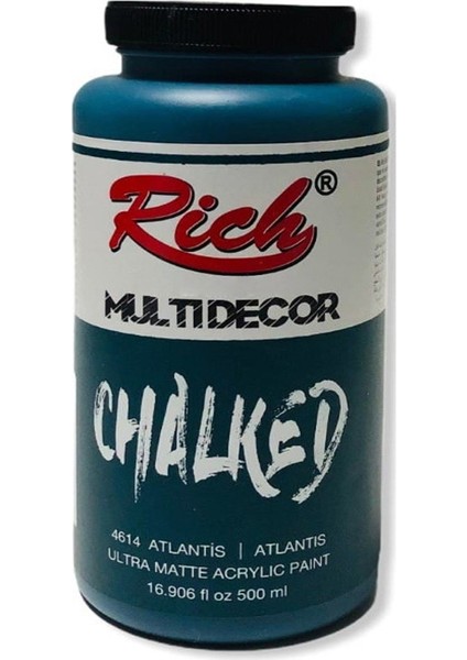 4614 Multi Decor Chalked Atlantis Akrilik Boya 500 cc