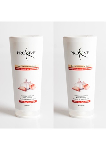 Anında Onarıcı Saç Kremi 400 ml x 2 Li
