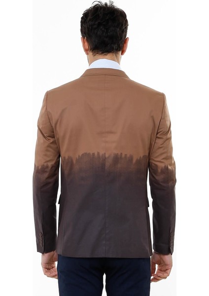 Erkek Pamuk Gazi Dikişli Slim Fit Ceket fiyatları