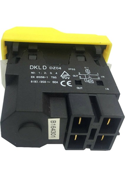 Kedu Kjd 6 Şalter Switch 250 V 4 Pin