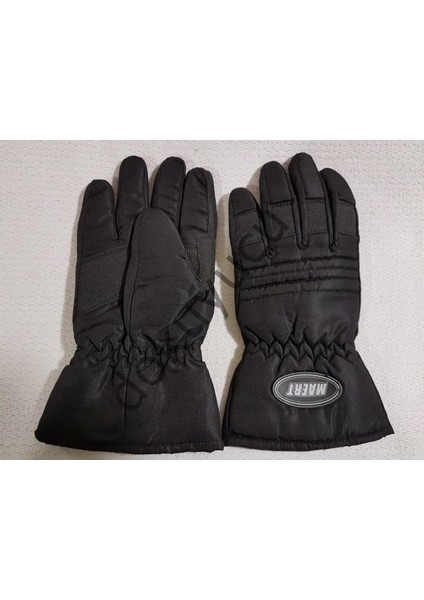 Maert Uzun Kışlık Eldiven Siyah/sarı M