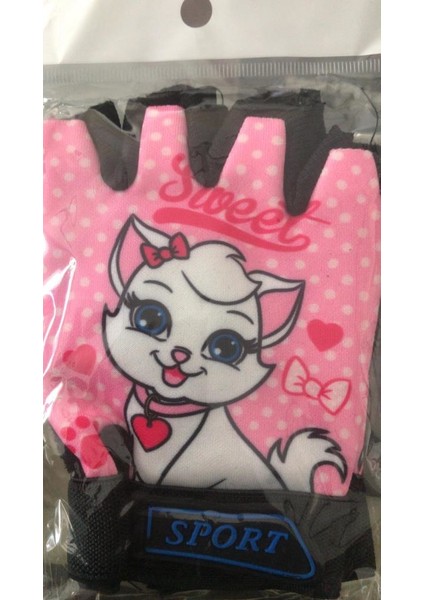 Tex Likralı Karakterli Çocuk Bisiklet Eldiveni Paw Petrol