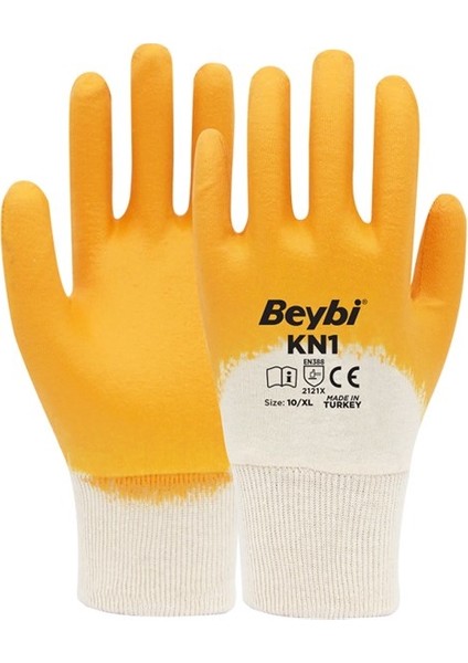 Kn1 Pamuk Nitril Eldiven Nu:10 (3 Adet)