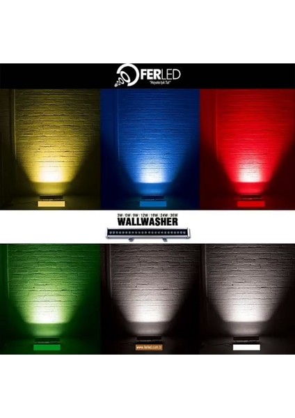 Wallwasher 36W 100CM.