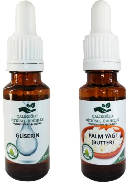 Gliserin - Palm Yağı 2'li Avantaj Paketi 20 ml
