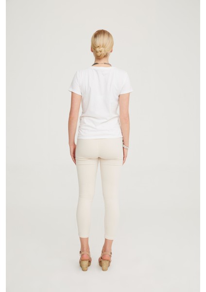 Hamile Süper Strech Tensel Skinny Fit Pantolon Bej 1083 fırsatları