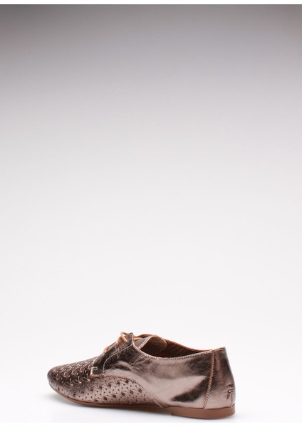 Plus Platin Zımbalı Hakiki Deri Kadın Babet fırsatları