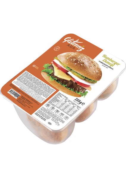 Hamburger Ekmeği 3X85 gr