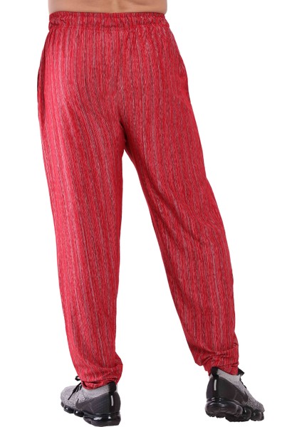 Şalvar Kesim Yazlık Eşofman Altı Kırmızı Big Sam 1183 indirimleri