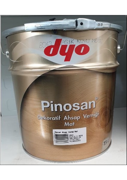 Pinosan Dekoratif 15 Lt Koyu Meşe 8043
