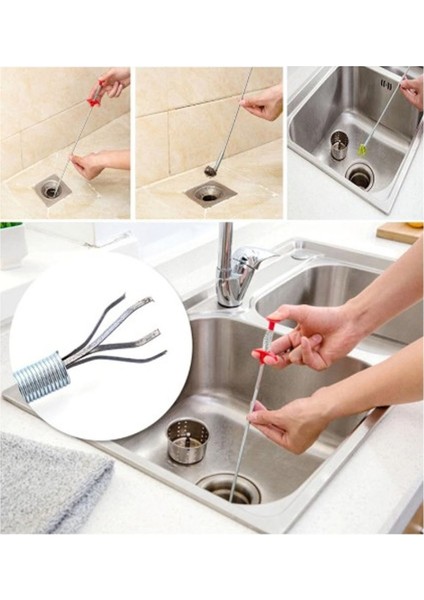 Birdoludükkan Lavabo Tıkanıklığı Açıcı Esnek Tel fırsatları