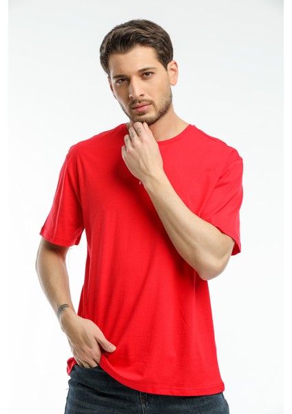 Bisiklet Yaka Oversize Ortada Brooklyn