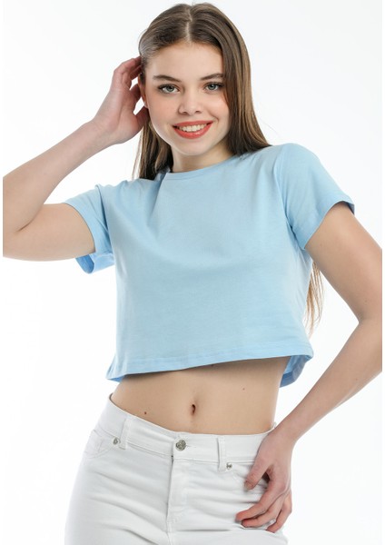 Crop Örme T-Shirt modelleri
