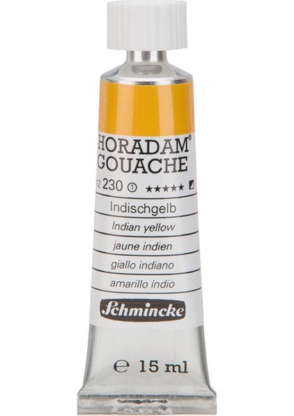 : Horadam Gouache : Artist Guaj Boya : 15 ml : Seri 1 : 230 Indian Yellow