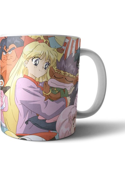 Sailor Moon Ay Savaşçısı Kupa Bardak Model 2