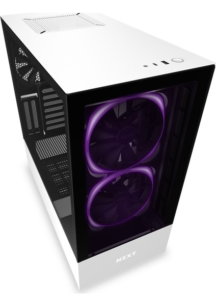 H510 Elite CA-H510E-W1 USB 3.1 RGB Temperli Cam Mat Beyaz ATX Mid-Tower Gaming (Oyuncu) Kasa fiyatları