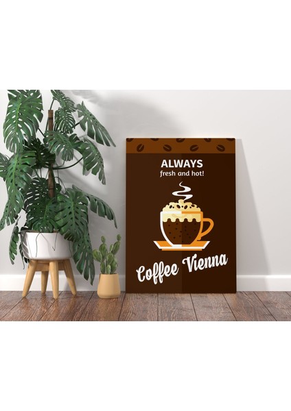 Gift Coffee Tasarımlı Kanvas Tablo 70x100cm-10