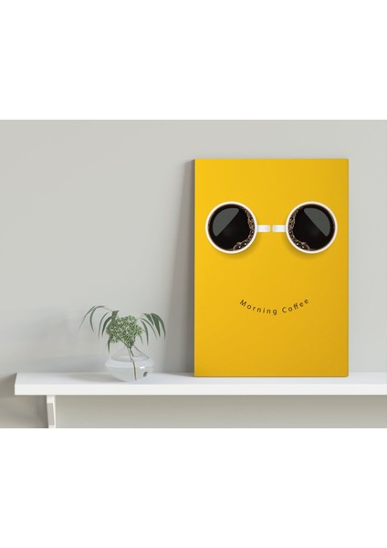 Bk Gift Coffee Tasarımlı Kanvas Tablo 30x50cm-6