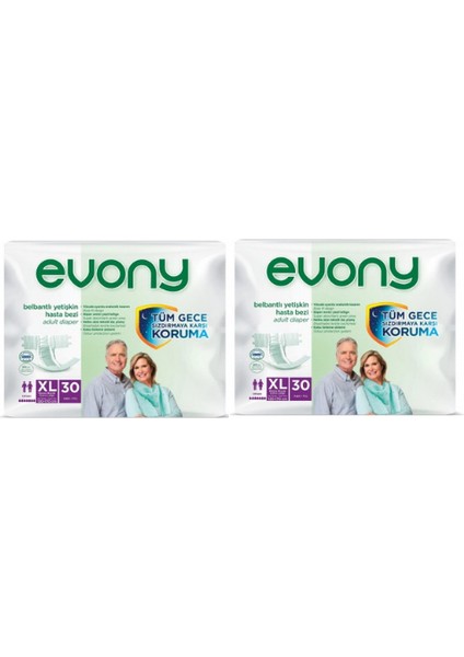 Xl Hasta Bezi Ekstra Büyük Boy 30’Lu 60 Adet