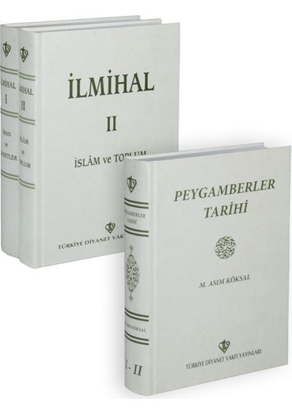 Diyanet 2 Cilt Ilmihal ve Peygamberler Tarihi 3 Kitap Set