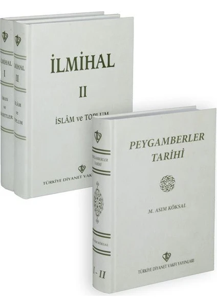 Diyanet 2 Cilt Ilmihal ve Peygamberler Tarihi 3 Kitap Set