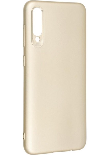 Samsung Galaxy A30S Silikon Kılıf Gold
